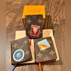 💎💎📝🗒️Authentic Louis Vuitton mini Car Jules note pads 💎💎🗒️📝